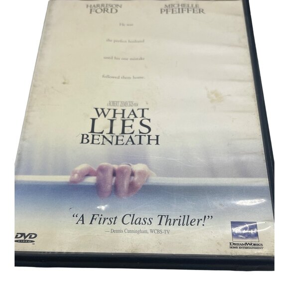 What Lies Beneath DVD English copyright Dreamworks and 29th Century Fox READ - Picture 1 of 3